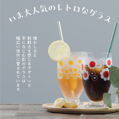 水色レトログラス 長し 水色レトログラス 長し