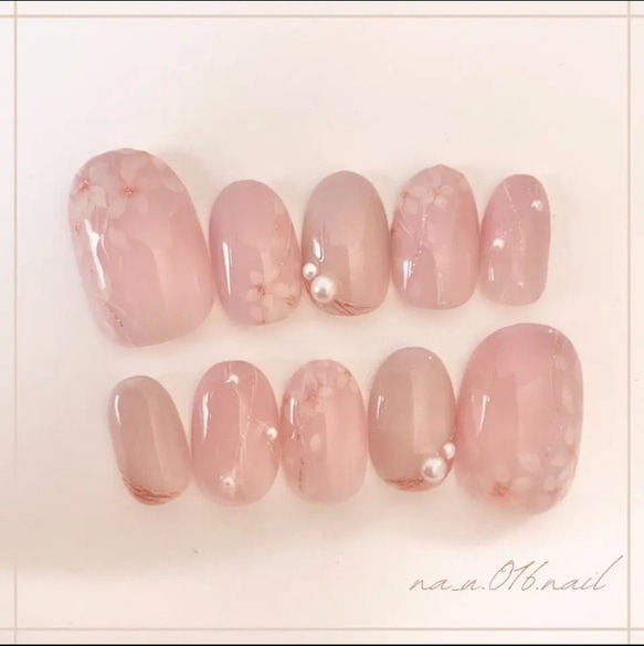 桜ネイル/ネイルチップ ネイルチップ（つけ爪） na_u.016.nail