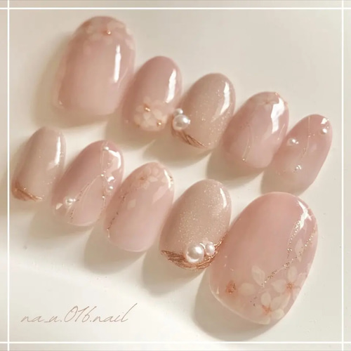 桜ネイル/ネイルチップ ネイルチップ（つけ爪） na_u.016.nail