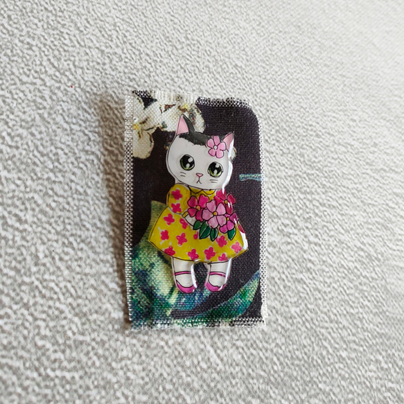 【同梱＠780円】No.945　レジン ヘアゴム キーホルダー ピンバッジ ねこ No.773 レジン ヘアゴム キーホルダー ピンバッジ 猫ねこ - メルカリ