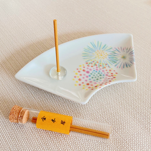 花火柄☀︎扇型プレートセットB 小皿 Le bonheur.S 通販