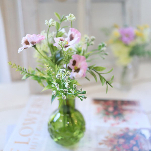 特集掲載』ビオラと小花 魔法の水 マジカルウォーター インテリア