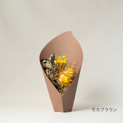 cup of flower  〜紙のうつわとドライフラワーのミニブーケ〜　 9枚目の画像