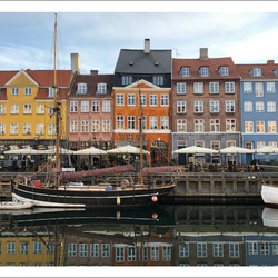 Nyhavn（ニューハウン） ｜ デンマークの風景ポストカード 1枚目の画像