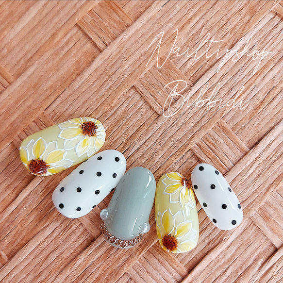 【Daisy nail tip shop】ことりのあそびば　Big Daisy nail tip shop】ことりのあそびば Big 1280_lc