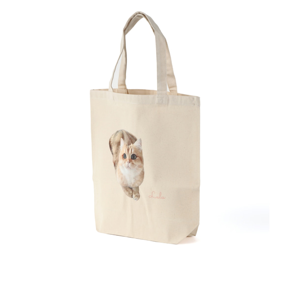 ペット　グッズ　オリジナル　写真　うちの子　猫　犬　トートバッグ　贈り物　ペット用品　母の日　プレゼント　父の日　ポーチ 2枚目の画像