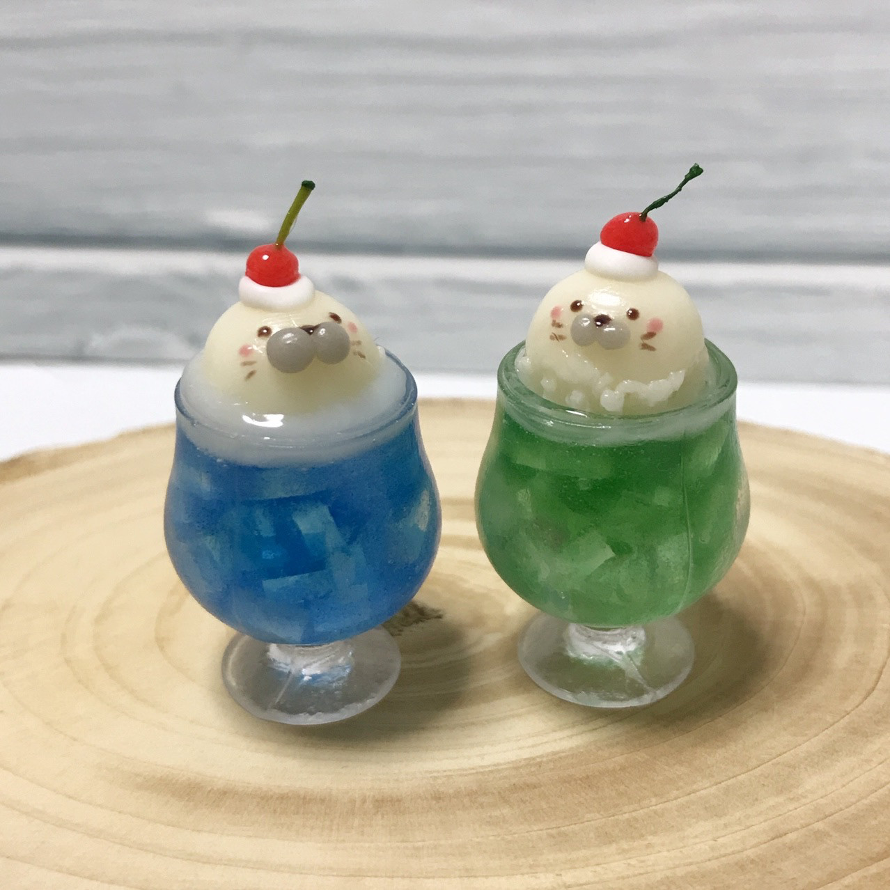 雪見あざらし　クリームソーダっち　スクイーズ 2025年最新】雪見あざらしの人気アイテム - メルカリ