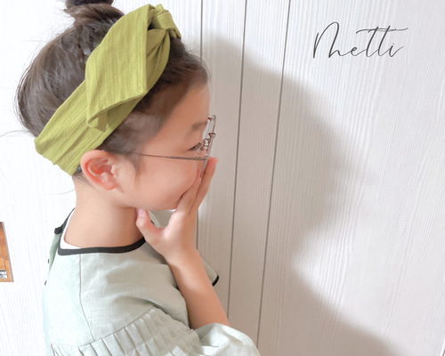 キッズサイズ】ワイヤーターバン ヘアバンド・ターバン Metti