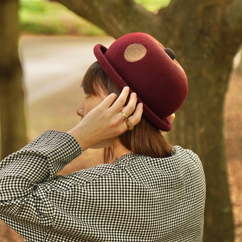 お値下げ　KENT BREAD HAT 毒リンゴハット 受注生産】夏の毒リンゴハットVer.2 | KENT BREAD HAT