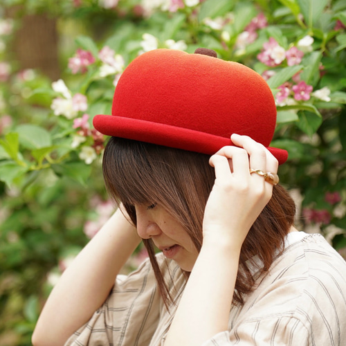 受注生産】まるごとリンゴハットVer.2 ハット KENT BREAD HAT