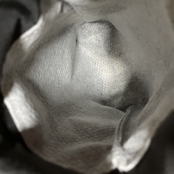 小型犬用　ナイロンオックス生地の消臭マナーポーチ　ブラック 4枚目の画像