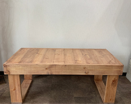 西海岸スタイル シャビーローカフェテーブル051 ローテーブル