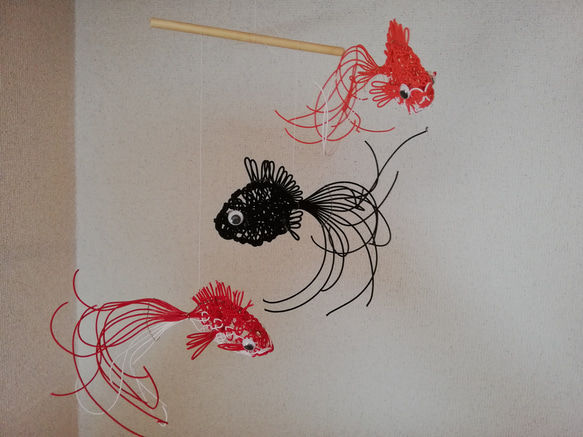 水引キット【金魚モビール】送料無料 キット ZaNe 通販 14372011