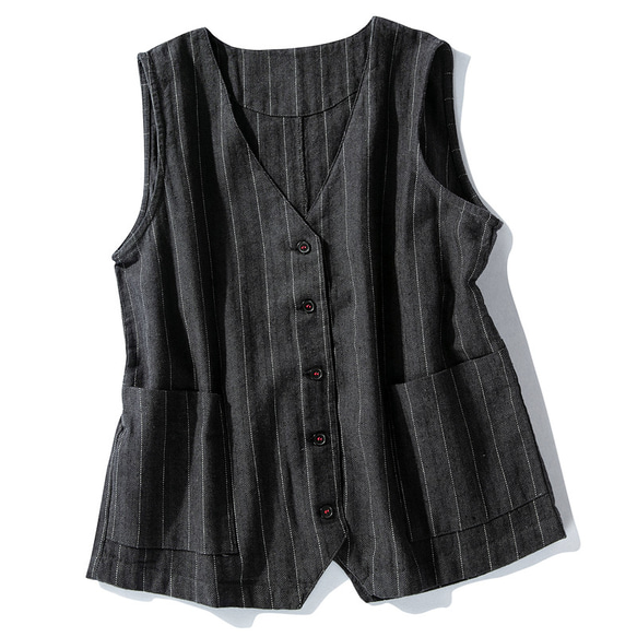 ノースリーブダークグレー ベスト Patagonia work wear ダークグレー