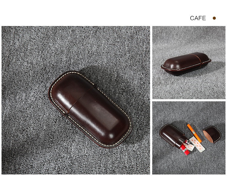 【刻印無料】本革ハードケース・メガネケース・ペンケース・マルチケース