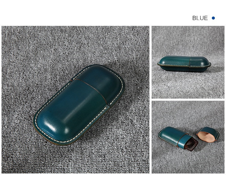 【刻印無料】本革ハードケース・メガネケース・ペンケース・マルチケース