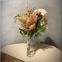グラデカーネーションとローズの花束♡フレッシュ系 5枚目の画像