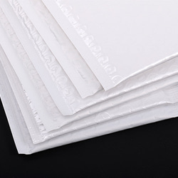 Q851-1 18個  梱包資材 クッション封筒 バブル封筒 テープ付き ホワイト 3X（6ヶ） 4枚目の画像