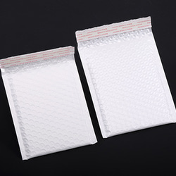 Q851-4 18個  梱包資材 クッション封筒 バブル封筒 テープ付き ホワイト 3X（6ヶ） 2枚目の画像