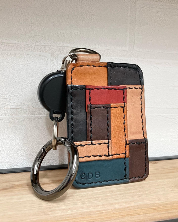 レザー パッチワーク パスケース パスケース・定期入れ BearD bear  