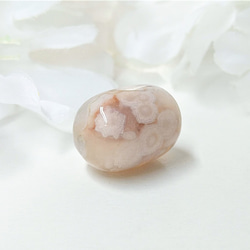 天然石　高品質　桜瑪瑙（さくらめのう）　天珠　1個　18ｍｍ 2枚目の画像