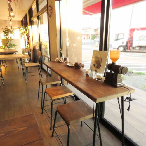 カフェw1600×D460 カウンターテーブル アンティーク風ダイニング カフェw1600×D460 カウンターテーブル アンティーク風ダイニング