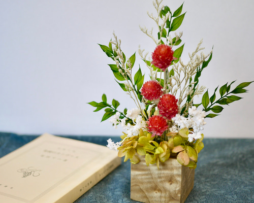 【kazu様おまとめ】ドライフラワー オーダー対応品】 花カゴ ドライフラワー ドライフラワー Tizuru