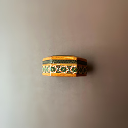 ペルシャの象嵌細工　小箱【ハータムカーリー074】 3枚目の画像