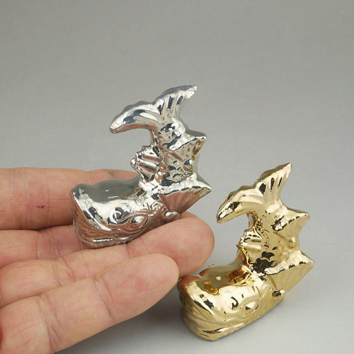 ◇商品番号 11360 鯱（しゃちほこ）ペア箸置き セット 箸・箸置き 松韻