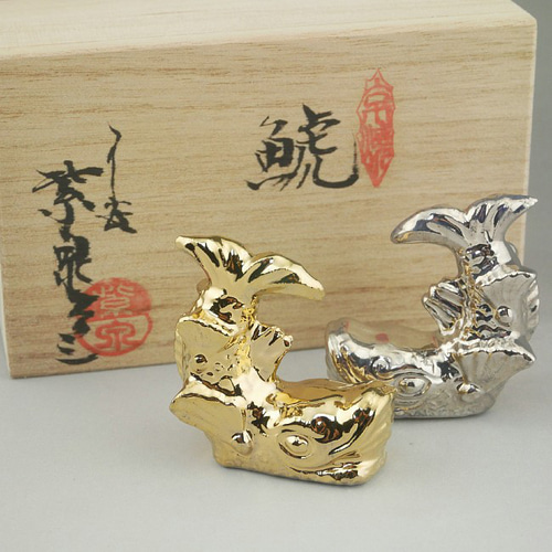 ◇商品番号 11360 鯱（しゃちほこ）ペア箸置き セット 箸