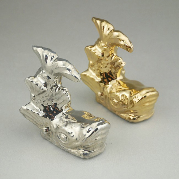 ◇商品番号 11360 鯱（しゃちほこ）ペア箸置き セット 箸・箸置き 松韻