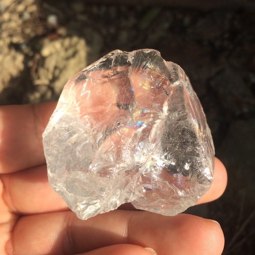 旅人買い付け応援】マダガスカル産 クォーツ アイスデビル 水晶