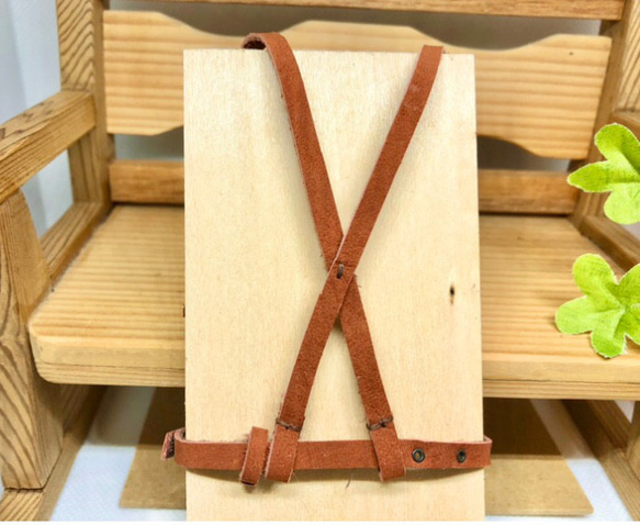 森き　サスペンダー型ホルスターベルト　miniature belt. 2枚目の画像