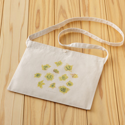 ［着る山菜］ふきのとうサコッシュ 2枚目の画像