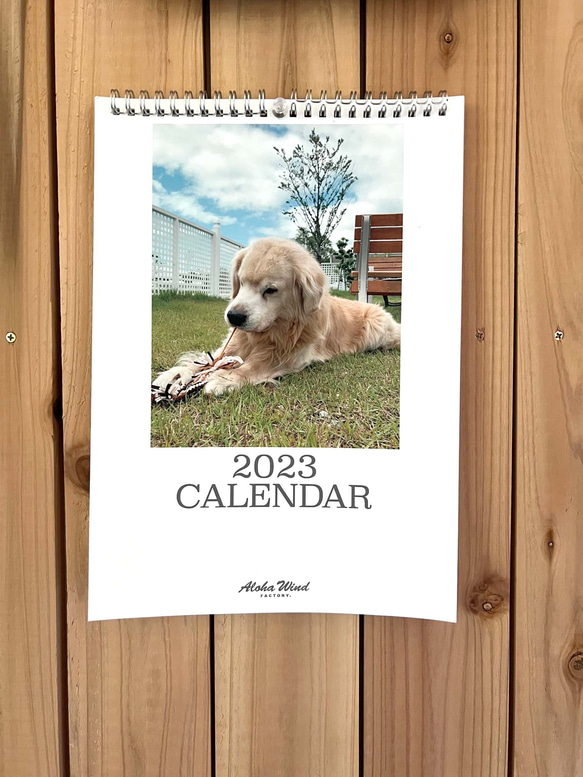 2023年度版  オーダー オリジナルカレンダー 2枚目の画像