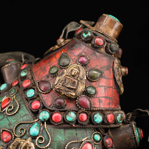 美術品 銅製 貴石象嵌 鼻煙壺 根付 希少珍品 貴重 1xz その他置物 X