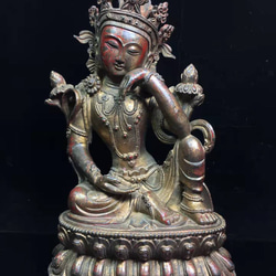 仏像 銅製 仏教 美術品 希少珍品 貴重 2s その他人形 X 通販 14376207