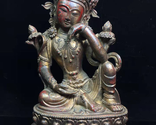 仏像 銅製 仏教 美術品 希少珍品 貴重 2s その他人形 X 通販 14376207