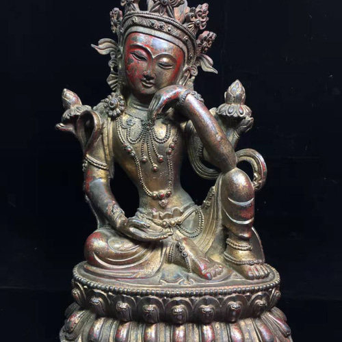 仏像 銅製 仏教 美術品 希少珍品 貴重 2s その他人形 X 通販 14376207