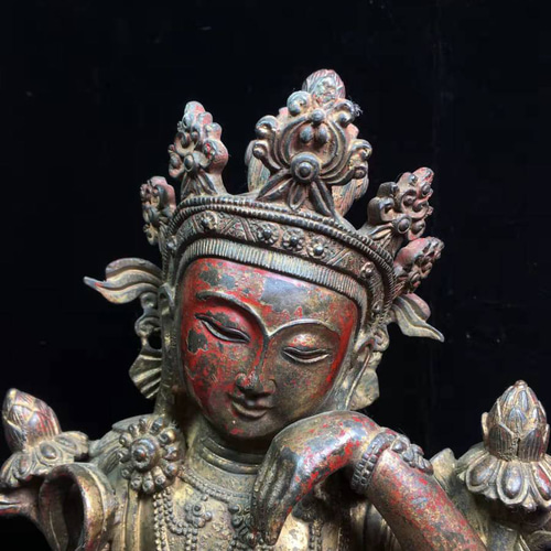 仏像 銅製 仏教 美術品 希少珍品 貴重 2s その他人形 X 通販 14376207