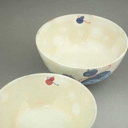 ◆商品番号 11095 招福六瓢夫婦茶碗　圭司 4枚目の画像
