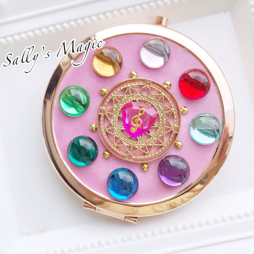 夢色レインボーパクト〜Premium PINK〜 手鏡 Sally's Magic 通販