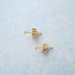 Simple Bijou earring／pierce（ブルー）*1418* 11枚目の画像