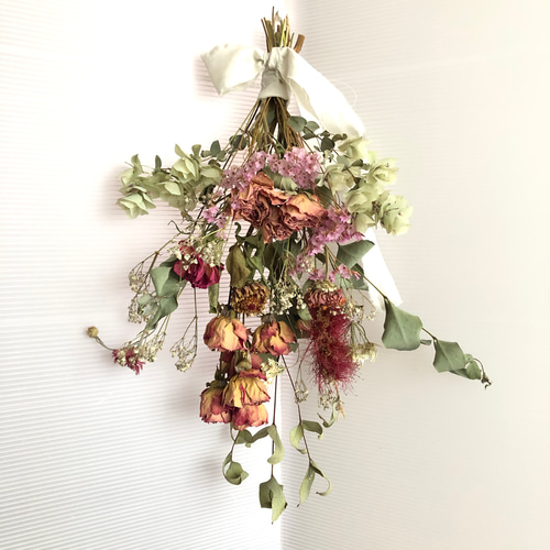 ドライフラワー庭の花束スワッグ スワッグ Rest garden 通販 ドライフラワー庭の花束スワッグ スワッグ Rest garden 通販