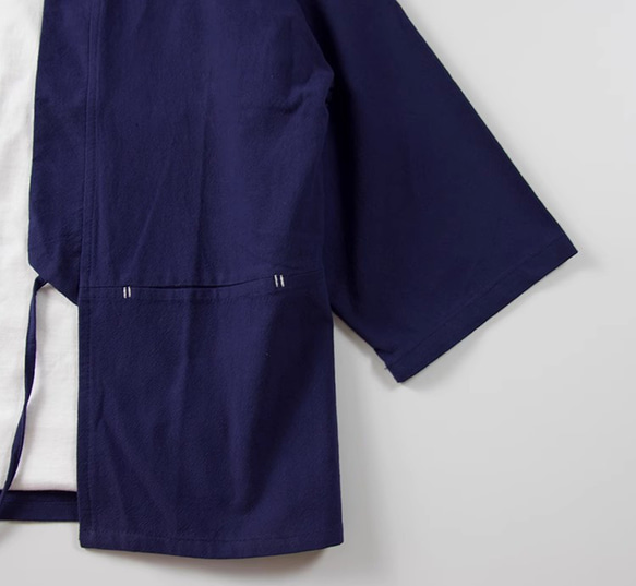 道袍和装外套野良着kimono haori羽織 7枚目の画像