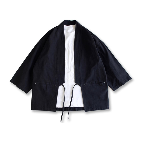 道袍和装外套野良着kimono haori羽織 10枚目の画像