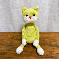 ami-neko wool lemon yellow 1枚目の画像