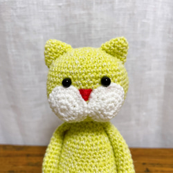 ami-neko wool lemon yellow 2枚目の画像