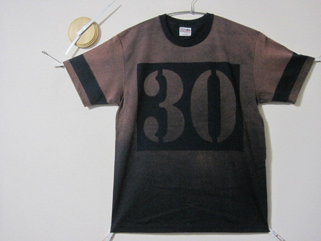 1点物　ラージゼッケン【30】ネイビー　ブリーチ/ナンバリング/アメカジ/アニメ/ユニーク/パロディ/面白い/戦隊