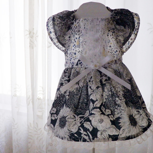 リバティ】可愛いさいっぱいワンピース＜Swim Duncl＞犬服 ペット服